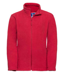 Russell Athletic Kids Outdoor Fleece Jacket 870B - Classic Red