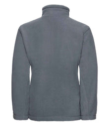 Russell Athletic Kids Outdoor Fleece Jacket 870B - 870B Convoy Grey Back