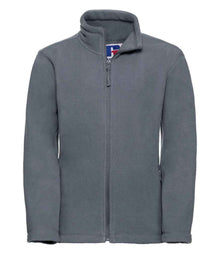 Russell Athletic Kids Outdoor Fleece Jacket 870B - Convoy Grey