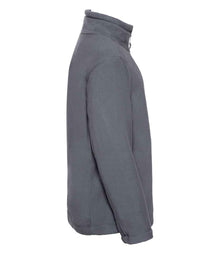 Russell Athletic Kids Outdoor Fleece Jacket 870B - 870B Convoy Grey Side