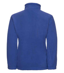 Russell Athletic Kids Outdoor Fleece Jacket 870B - 870B Royal Blue Back