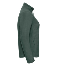 Russell Athletic Ladies Outdoor Fleece 870F - 870F Bottle Green Side