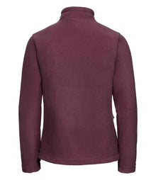 Russell Athletic Ladies Outdoor Fleece 870F - 870F Burgundy Back