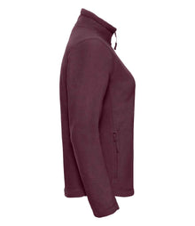 Russell Athletic Ladies Outdoor Fleece 870F - 870F Burgundy Side
