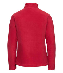 Russell Athletic Ladies Outdoor Fleece 870F - 870F Classic Red Back