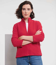 Russell Athletic Ladies Outdoor Fleece 870F - 870F Classic Red Model