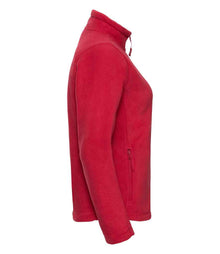 Russell Athletic Ladies Outdoor Fleece 870F - 870F Classic Red Side