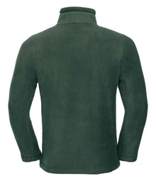 Russell Athletic Outdoor Fleece Jacket 870M - 870M Bottle Green Back