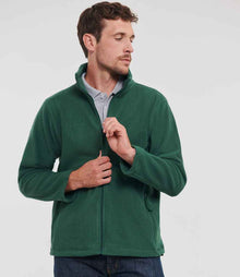 Russell Athletic Outdoor Fleece Jacket 870M - 870M Bottle Green Model