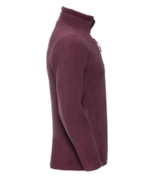 Russell Athletic Outdoor Fleece Jacket 870M - 870M Burgundy Side