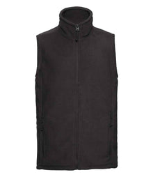 Russell Athletic Outdoor Fleece Gilet 872M - Black