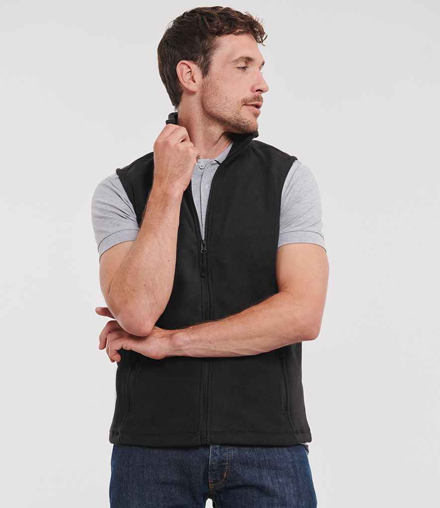 Russell Athletic Outdoor Fleece Gilet 872M - 872M Black Model
