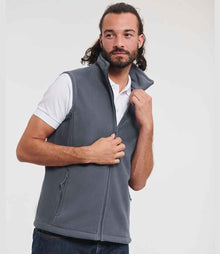 Russell Athletic Outdoor Fleece Gilet 872M - 872M Convoy Grey Model