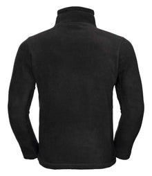 Russell Athletic Zip Neck Outdoor Fleece 874M - 874M Black Back