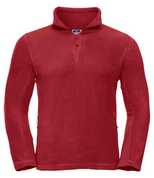 Russell Athletic Zip Neck Outdoor Fleece 874M - Classic Red