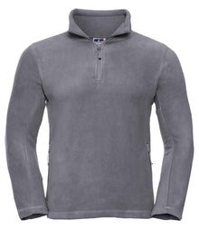 Russell Athletic Zip Neck Outdoor Fleece 874M - Convoy Grey