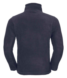 Russell Athletic Zip Neck Outdoor Fleece 874M - 874M French Navy Back