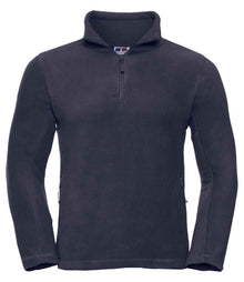 Russell Athletic Zip Neck Outdoor Fleece 874M - French Navy