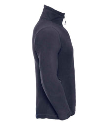 Russell Athletic Zip Neck Outdoor Fleece 874M - 874M French Navy Side