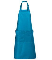 SOL'S Gala Long Bib Apron 88010 - Aqua