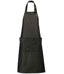 SOL'S Gala Long Bib Apron 88010 - Dark Grey