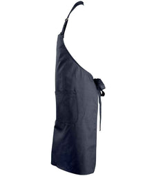 SOL'S Gala Long Bib Apron 88010 - 88010 Navy Side
