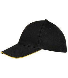SOL'S Buffalo Cap 88100 - Black/Yellow