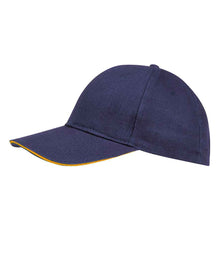 SOL'S Buffalo Cap 88100 - French Navy/Neon Orange