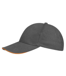 SOL'S Buffalo Cap 88100 - Grey/Orange