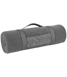 SOL'S Plaid Fleece Blanket 88105 - Charcoal