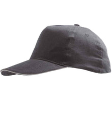 SOL'S Sunny Cap 88110 - Dark Grey/Light Grey