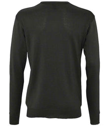 SOL'S Galaxy Cotton Acrylic V Neck Sweater 90000 - 90000 Black Back