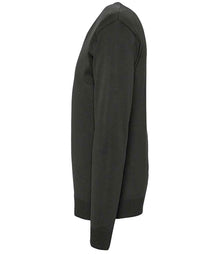 SOL'S Galaxy Cotton Acrylic V Neck Sweater 90000 - 90000 Black Side