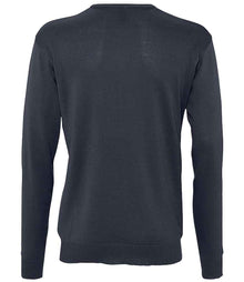 SOL'S Galaxy Cotton Acrylic V Neck Sweater 90000 - 90000 Navy Back