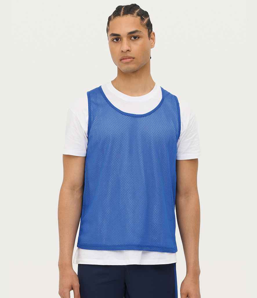SOL'S Anfield Bib 90210 - 90210 Royal Blue Model