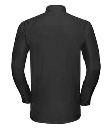 Russell Athletic Collection Long Sleeve Easy Care Oxford Shirt 932M - 932M Black Back