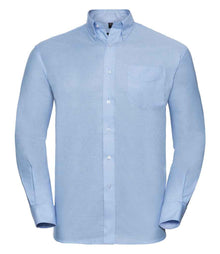 Russell Athletic Collection Long Sleeve Easy Care Oxford Shirt 932M - Oxford Blue