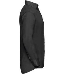 Russell Athletic Collection Long Sleeve Ultimate Non-Iron Shirt 956M - 956M Black Side