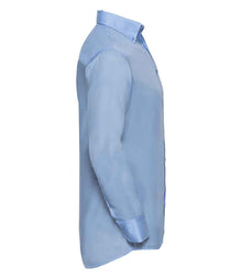 Russell Athletic Collection Long Sleeve Ultimate Non-Iron Shirt 956M - 956M Bright Sky Side