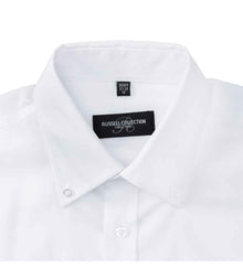 Russell Athletic Collection Long Sleeve Ultimate Non-Iron Shirt 956M - 956M White Detail