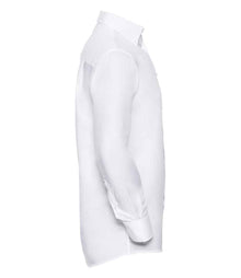 Russell Athletic Collection Long Sleeve Ultimate Non-Iron Shirt 956M - 956M White Side