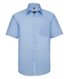 Russell Athletic Collection Short Sleeve Ultimate Non-Iron Shirt 957M - Bright Sky