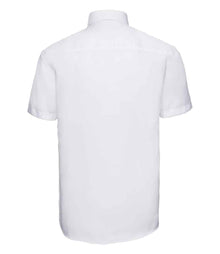 Russell Athletic Collection Short Sleeve Ultimate Non-Iron Shirt 957M - 957M White Back