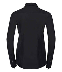 Russell Athletic Collection Ladies Ultimate Stretch Shirt 960F - 960F Black Back
