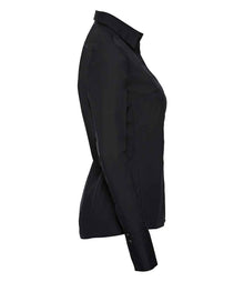 Russell Athletic Collection Ladies Ultimate Stretch Shirt 960F - 960F Black Side