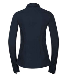 Russell Athletic Collection Ladies Ultimate Stretch Shirt 960F - 960F Bright Navy Back