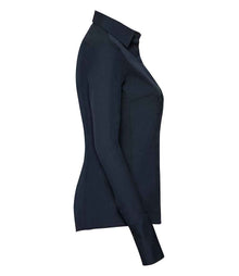 Russell Athletic Collection Ladies Ultimate Stretch Shirt 960F - 960F Bright Navy Side