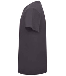 AWDis Kids 180 T-Shirt AT002B - AT002B Solid Charcoal Side
