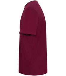 AWDis Unisex 180 T-Shirt AT002 - AT002 Burgundy Side