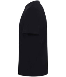AWDis Unisex 180 T-Shirt AT002 - AT002 Deep Black Side